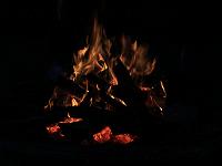 Feuer 07  Am Anfang war das Feuer - Lagerfeuer am Abend des 04. Septembers 2010