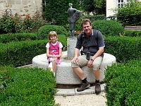 GeoCache 011  Kleinmaeusiges und DrMaFu beim Cachen in Schw&auml;bisch Gm&uuml;nd am 05.07.2014