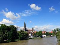 Landschaften 112  Blick auf Ulm am 11.07.2014
