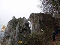 Landschaften 116  Die k&uuml;ssende Sau bei Blaubeuren, 15.11.2014