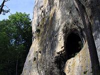 Landschaften 31  Felsen auf der Schw&auml;bischen Alb bei Schelklingen (Sirgensteinh&ouml;hle) am 12.09.2010