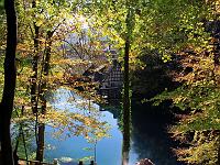 Landschaften 38  Der Blautopf bei Blaubeuren am 10.10.2010
