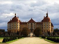 Landschaften 48  Schloss Moritzburg bei Dresden, 05.11.2002