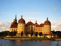 Landschaften 49  Schloss Moritzburg bei Dresden, 05.11.2002