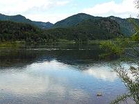 Landschaften 52  Der Almsee bei Gr&uuml;nau im Almtal am 07.06.2009