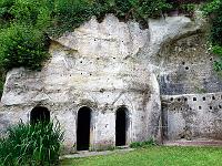 LostPlace 026  H&ouml;hlenbehausung bei der Villa Pfander in Schw&auml;bisch Gm&uuml;nd, entdeckt am 05.07.2014