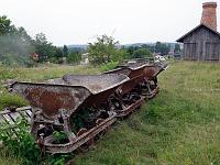 LostPlace 028  Vergessene Loren bei einem ehemaligen Kalckbrennofen, entdeckt am 26.07.2014 bei Untermarchtal