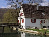 Objekte 29  Alte historische M&uuml;hle im Eselbsburger Tal bei Herbrechtingen am 25.04.2010