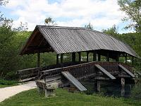 Objekte 97  Br&uuml;cke am Anfang des Itzelberger Sees am 18.05.2013
