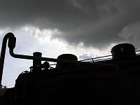 Technik 28  Die Zeiten der Dampfz&uuml;ge sind lange vorbei aber selbst am 25.09.2011 sind die gewaltigen Maschinen faszinierend.