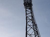 Technik 48  Ein Mobilfunkmast oberhalb Elchingen an der A7 am 26.03.2014.