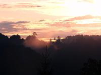 Wetterstimmungen 01  Herbststimmung nach einem Platzregen &uuml;ber Lonsee.