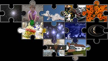Das Leben ist ein Puzzle-Spiel