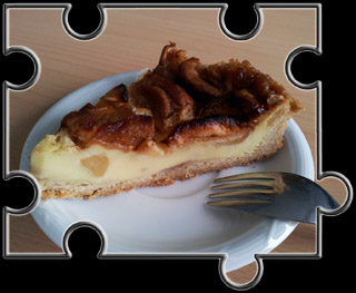 Apfel-Quark-Kuchen mit Zimt und Zucker Apfel-Quark-Kuchen mit Zimt und Zucker