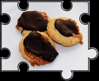Karamell-Shortbread Karamell-Shortbread