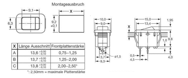 Hauptschalter