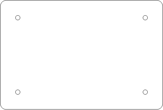 MS Visio Gehäusezeichnung für plexilaser