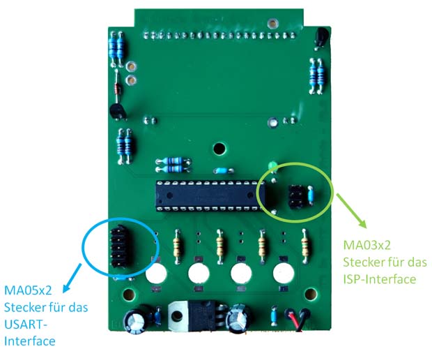 ISP- und USART-Interface