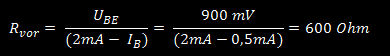 Transistor Formel 11