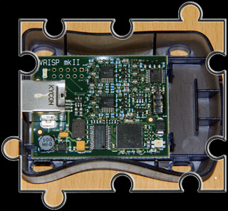 ISP Programmierer AVRISPmkII geöffnet
